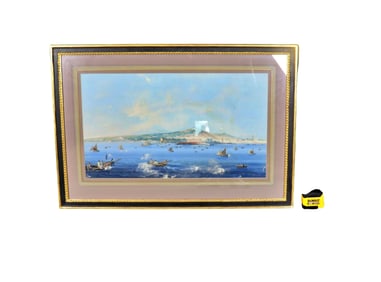 BAY OF NAPLES PAINTING