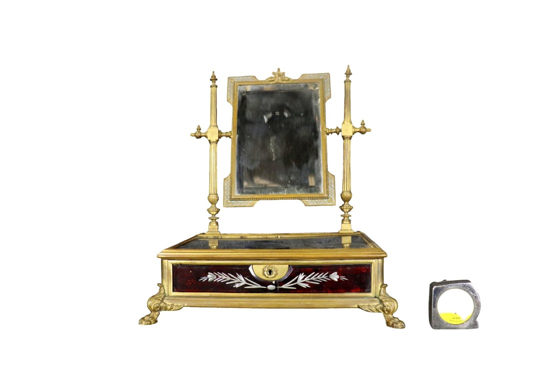 BRONZE MIRROR DRESSING STAND (1 of 10)