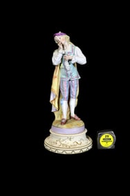 PORCELAIN FIGURE YOUNG MAN