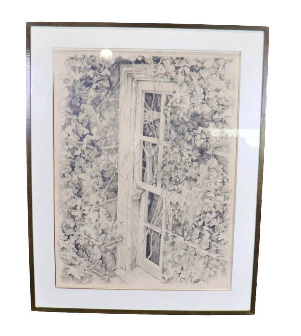 LUCY GANS FIRST PORTRAIT OF A RELATIONSHIP PENCIL DRAWING ON PAPER (1 of 11)