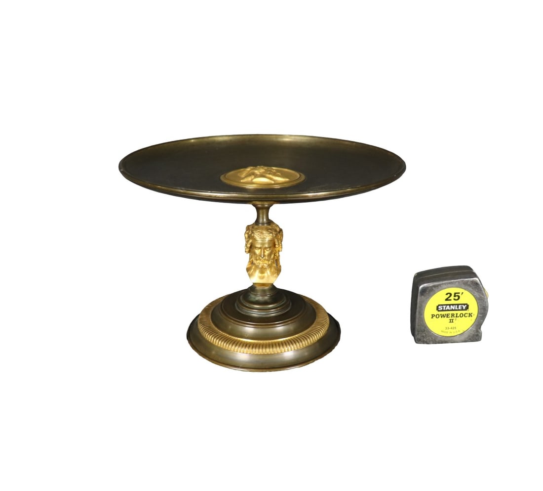 19TH C EMPIRE BRONZE CENTERPIECE (1 of 9)