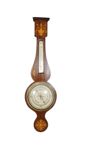 ENGLISH CLOCK/BAROMETER