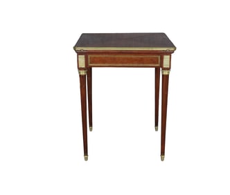19TH C FRENCH NAPKIN TABLE