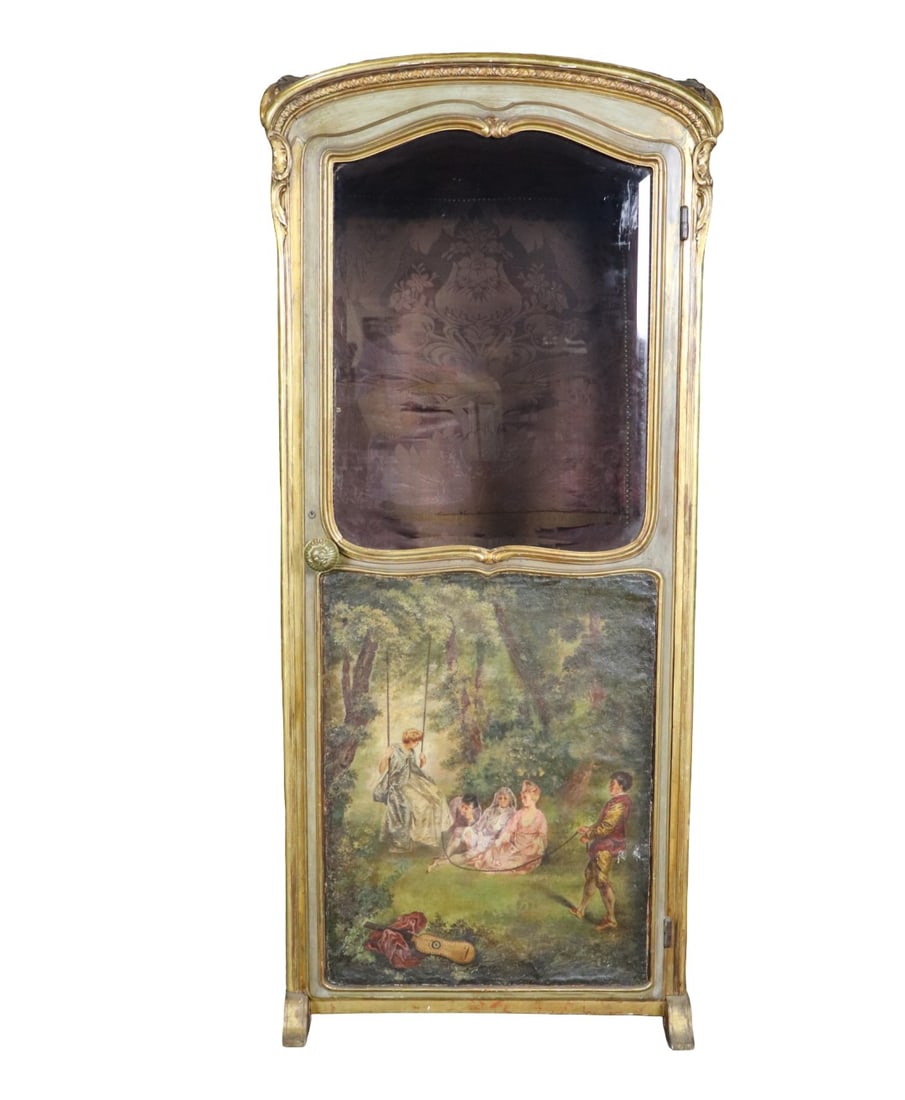 FRENCH HAND PAINTED SEDAN CHAIR (1 of 16)