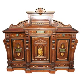 GUSTAVE HERTER RENAISSANCE REVIVAL SIDEBOARD