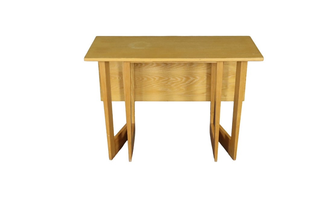 LARRY LAZLO FOR BROWN SALTZMAN FLIP TOP TABLE (1 of 8)