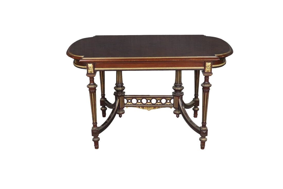 19TH C SALON TABLE (1 of 9)