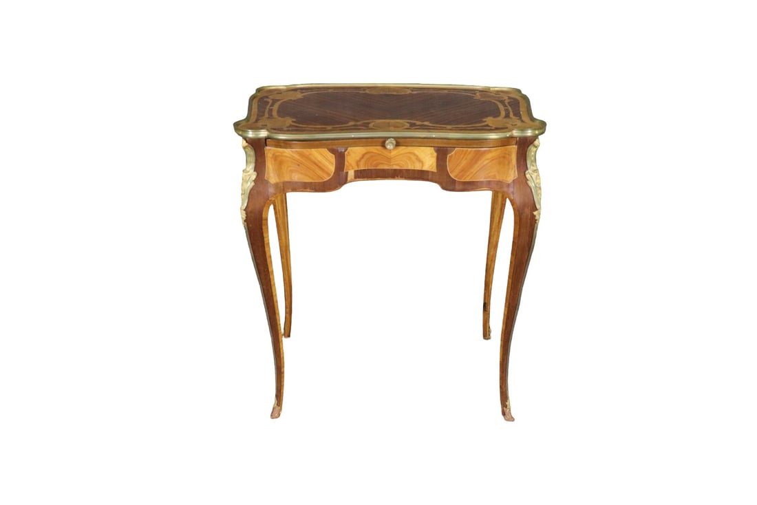 LATE 19TH C LOUIS XV STYLE TABLE (1 of 13)