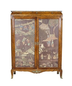LATE 19TH C/EARLY 20TH C CHINOSERIE CABINET