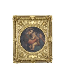 AFTER RAFAELLO SANZIO THE MADONNA DELLA SEDIA