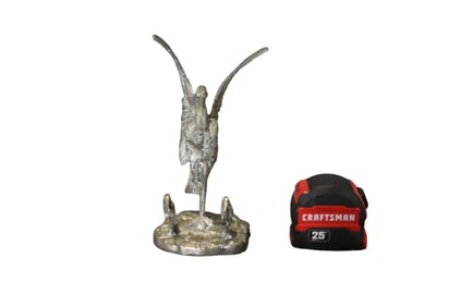 METAL POCKET WATCH HOLDER STORK AND BABIES