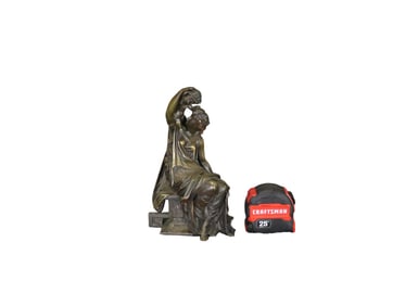 BRONZE OF WOMAN WITH CHILD