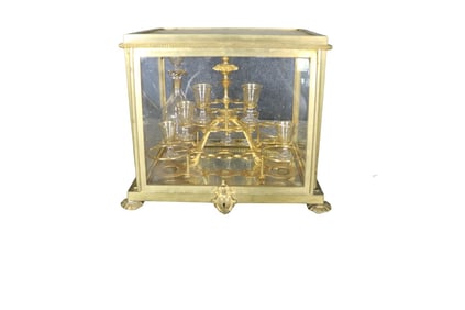 BRASS LIQUEUR CELLER