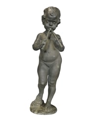 ITALIAN BRONZE SCULPTURE CHILD