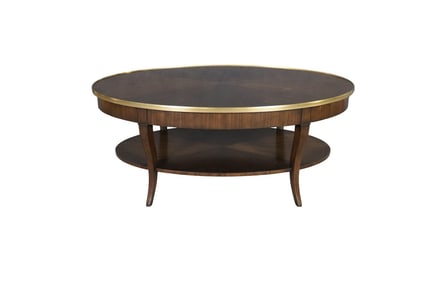 THEODORE ALEXANDER 2 TIER COCKTAIL TABLE