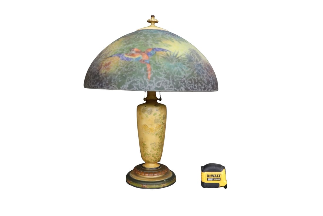 HANDEL BIRDS OF PARADISE LAMP (1 of 12)