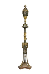 BRONZE MOUNTED JARDINERE ATTRIBUTED TO CALDWELL