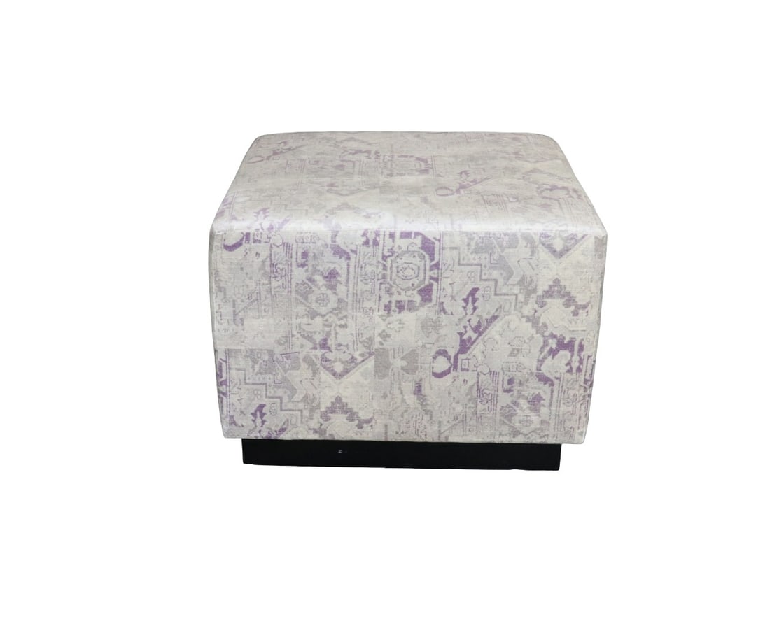 E J VICTOR UPHOLSTERED OTTOMAN (1 of 9)
