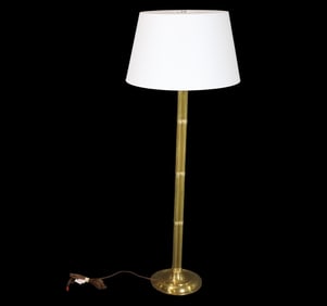 RALPH LAUREN BRASS FLOOR LAMP