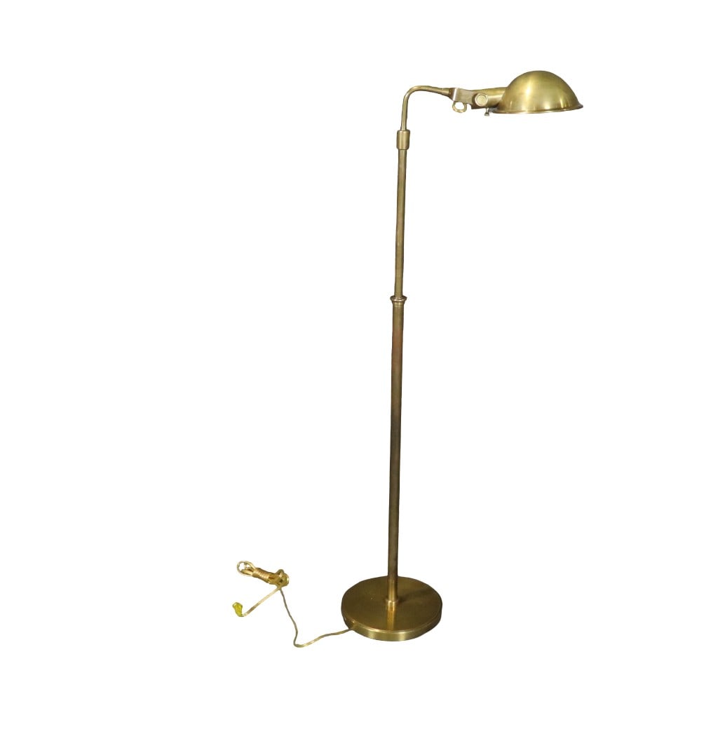 RALPH LAUREN BRASS ADJUSTABLE FLOOR LAMP (1 of 9)