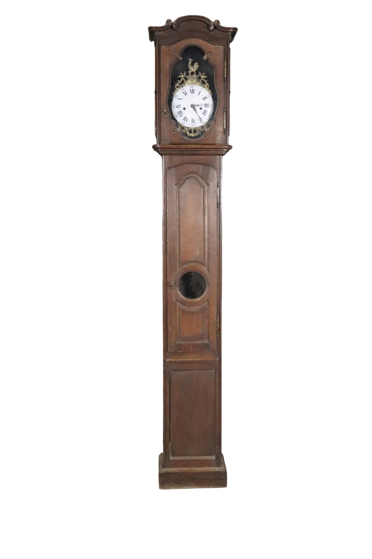 18TH C FRENCH GRANDFATHER CLOCK (1 of 10)