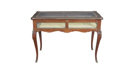 LOUIS XV STYLE ORMOLU MOUNTED DISPLAY CABINET