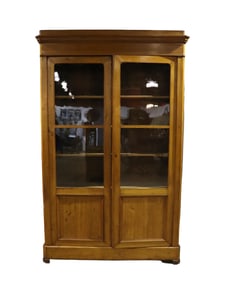 ANTIQUE RESTORATION STYLE WOODEN BOOKCASE
