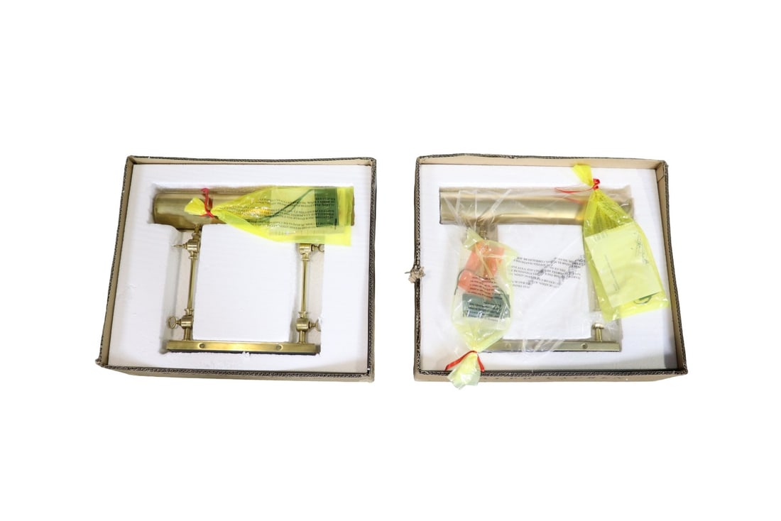 PAIR RALPH LAUREN  ANETTE 16" PICTURE LIGHTS (1 of 4)