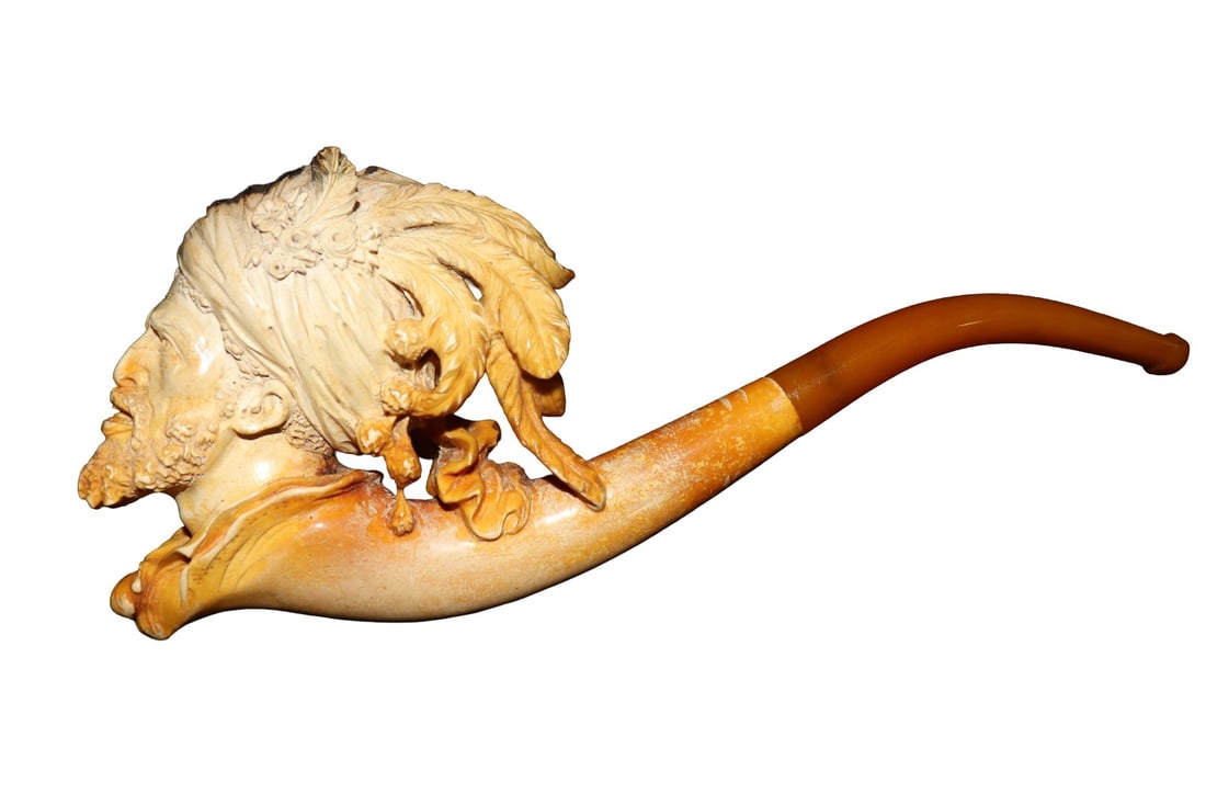 ANTIQUE MEERSCHAUM PIPE SULTAN (1 of 5)