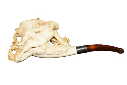 ANTIQUE MEERSCHAUM PIPE SAILOR