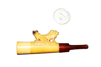 ANTIQUE MEERSCHAUM PIPE CHAROOT