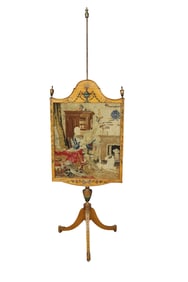 ADAMS PAINTED FIRESCREEN