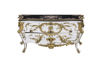 FRENCH TESSELLATED COMMODE