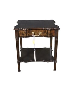 THEODORE ALEXANDER IN THE GRAND MANNER SIDE TABLE