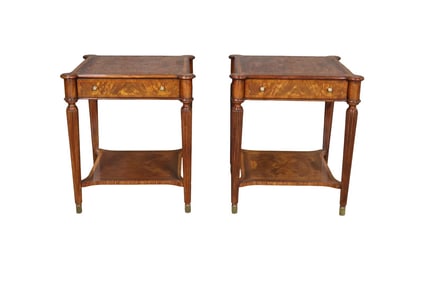PAIR THEODORE ALEXANDER END TABLES