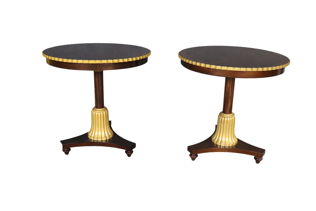 PAIR THEODORE ALEXANDER SOFIA SIDE TABLES (1 of 7)