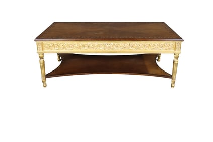 JONATHAN CHARLES LOUIS XIV STYLE COFFEE TABLE