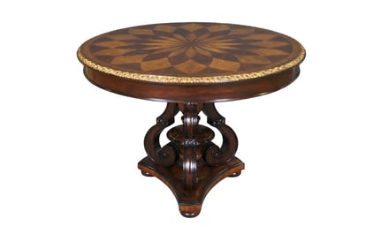 MAITLAND SMITH SPIRO CENTER HALL TABLE