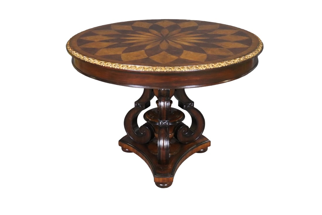 MAITLAND SMITH SPIRO CENTER HALL TABLE (1 of 10)