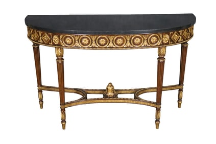 MAITLAND SMITH MARBLE TOP CONSOLE