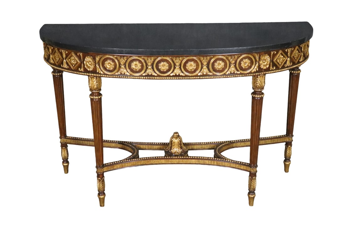 MAITLAND SMITH MARBLE TOP CONSOLE (1 of 10)
