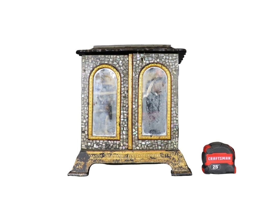 JAPANESE MOTHER OF PEARL INLAID JEWELRY BOX (1 of 10)