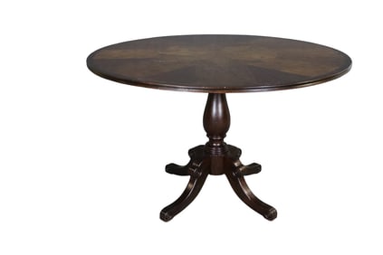 THEODORE ALEXANDER CIRCULAR DINING TABLE