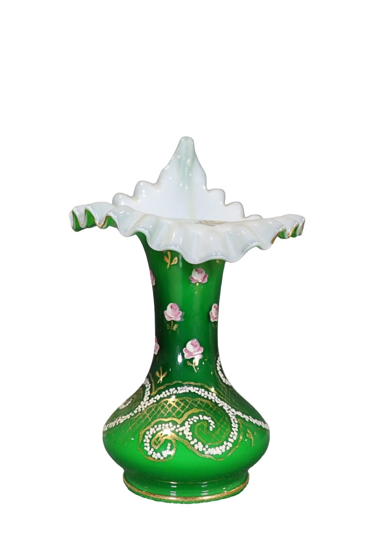 MOSER STYLE GREEN VASE (1 of 8)