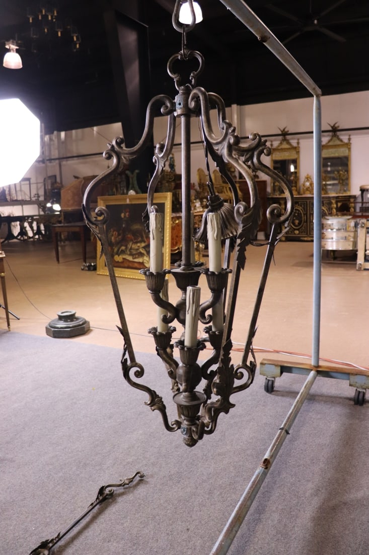 LARGE BRONZE LANTERN - 9