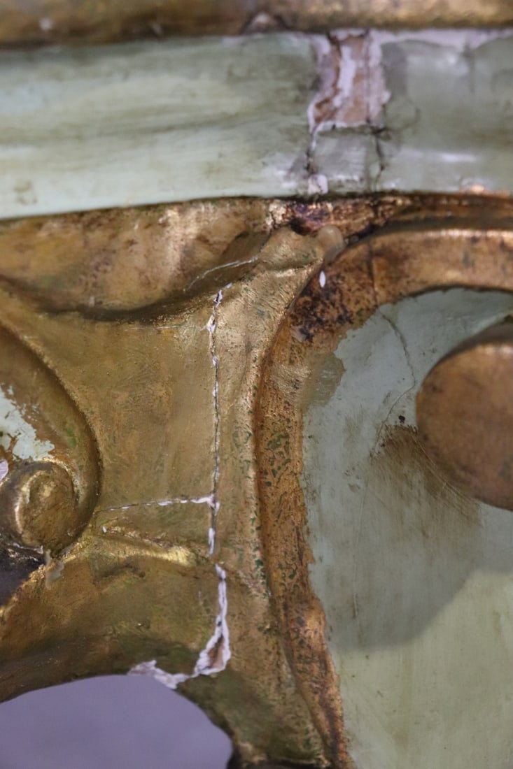 ROCOCO STYLE GOLD LEAF CONSOLE - 10