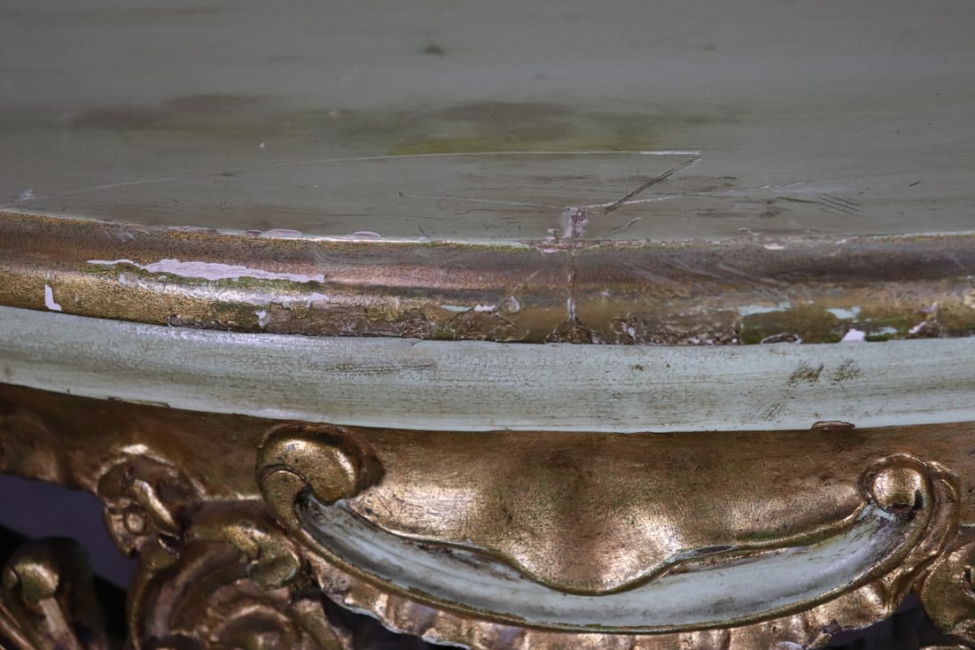 ROCOCO STYLE GOLD LEAF CONSOLE - 4