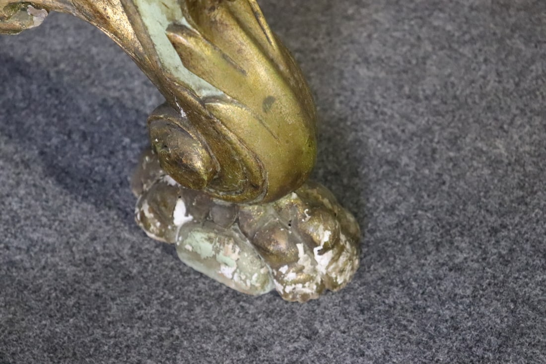 ROCOCO STYLE GOLD LEAF CONSOLE - 9