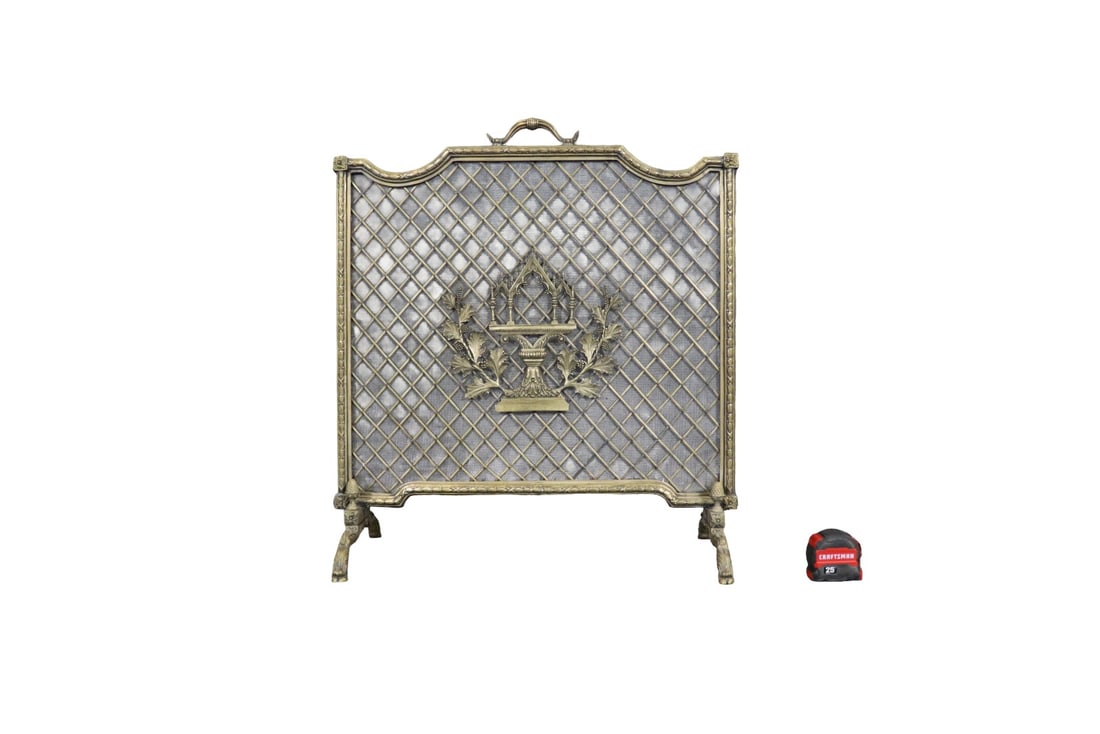 FRENCH LOUIS XV STYLE FIREPLACE SCREEN (1 of 7)