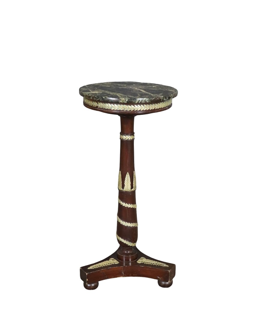 MARBLE TOP SIDE TABLE (1 of 11)